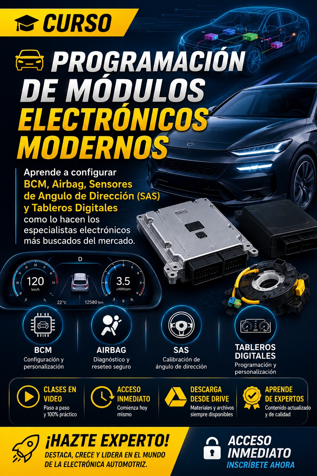 Programación de Módulos Electrónicos Modernos